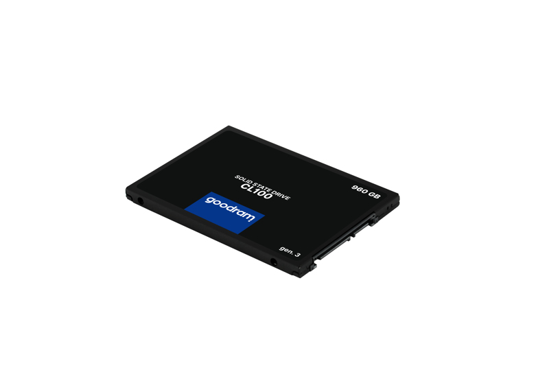 GoodRam CL100 2.5" 960GB SATA III 3D TLC NAND - SSDPR-CL100-960-G3