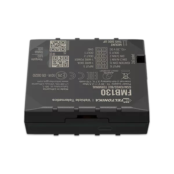 Teltonika Tracker GPS FMB130 Vehicle GNSS/GSM/BLE 4.0 - FMB130BSXW01