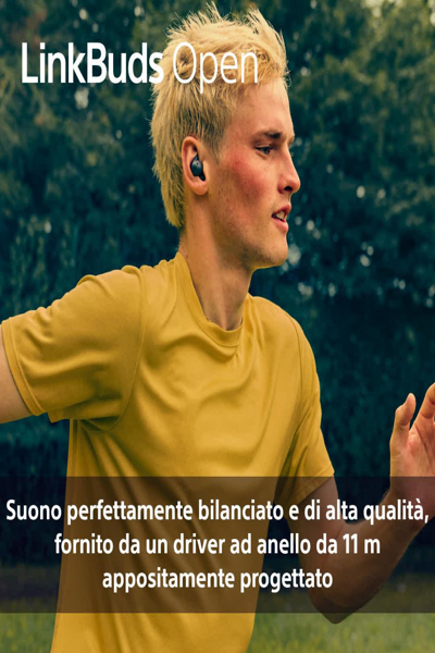 Sony LinkBuds Open WFL910V trådlösa hörlurar violett - WFL910V