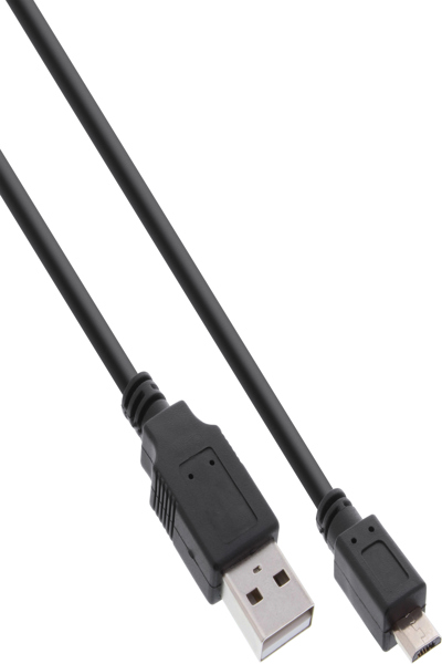 Câble de charge rapide InLine Micro USB 2.0 0,5 m