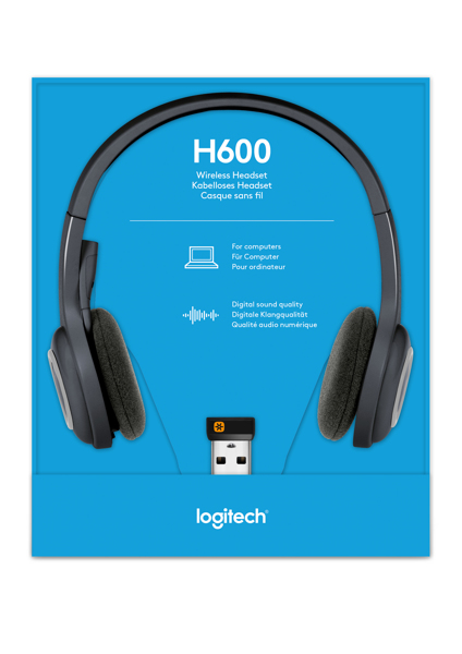 Logitech Wireless Headset H600 - 981-000342