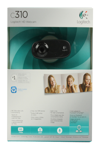 Logitech HD Webcam C310 - Webcam - 960-000638