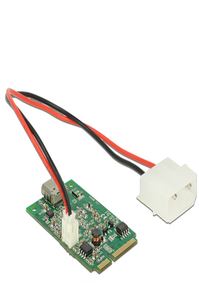 Delock Mini PCIe I/O PCIe full storlek 1 x USB Typ-C 3.1 Gen 2 - 95259