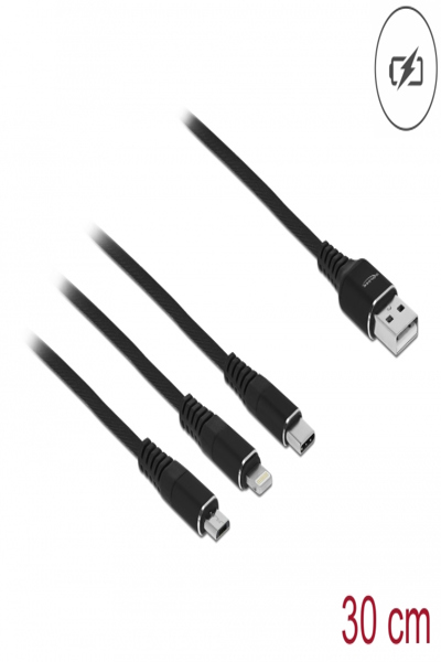 Câble Lightning Delock pour charge uniquement