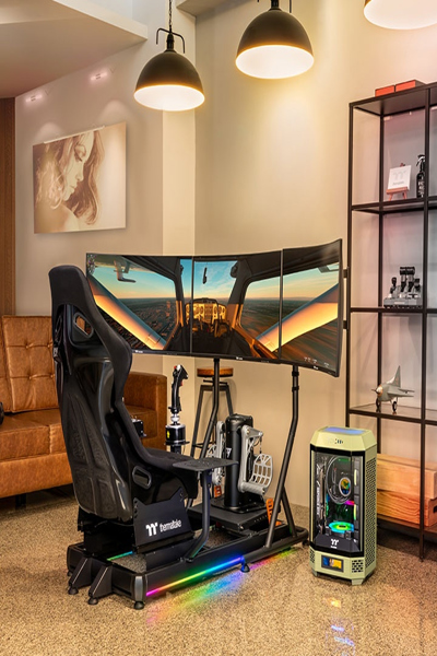 Thermaltake GSC-F50-CPASBB-01 black flight cockpit - GSC-F50-CPASBB-01