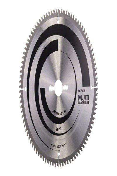 Bosch Multi Material Circular Saw Blades - Aluminium - Epoxy - Non-ferrous metal - Plastic - Wood - 30 cm - Bosch - 740 g - 1 pc(s)
