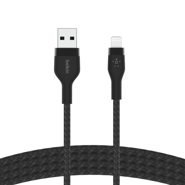 2.00m Belkin charging and data cable - CAA010BT2MBK