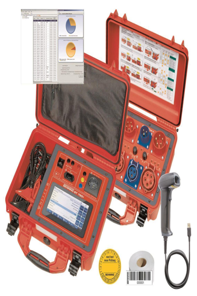 Benning 10236771 - MessgerÃƒÂ¤teset fÃƒÂ¼r GerÃƒÂ¤tepruefung