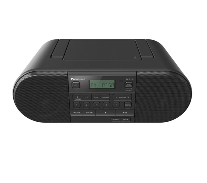 Panasonic RX-D552 - DAB bærbar radio - RX-D552E-K