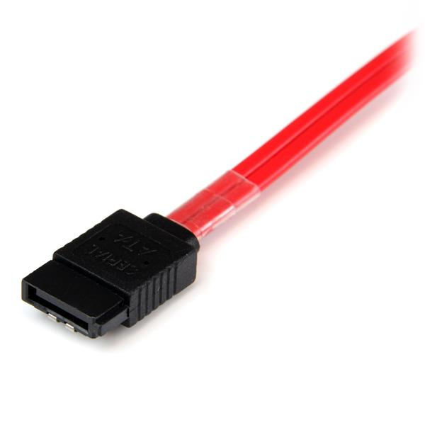 StarTech 50cm SFF-8087 to 4x SATA - Internal Mini SAS to SATA Reverse Cable - 0.5 m - 1 x SFF-8087 - 4 x SATA - Male/Female - Black - Red - 100 g - SAS8087S4R50