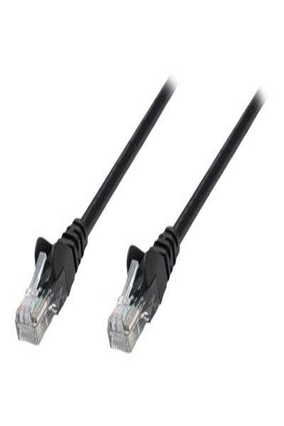 Intellinet nätverkspatchkabel, Cat5e, 0,25m, svart - 347440