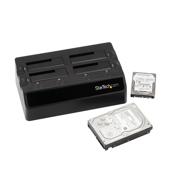 StarTech USB3.0 to 4-Bay SATA 6Gbps HDD Docking - SDOCK4U33