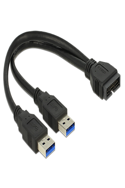 Delock USB internal to external cable - 83910