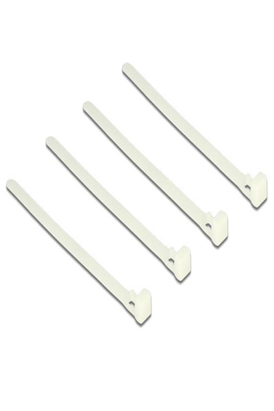 Serre-câbles Delock - 15 cm - blanc (paquet de 100)