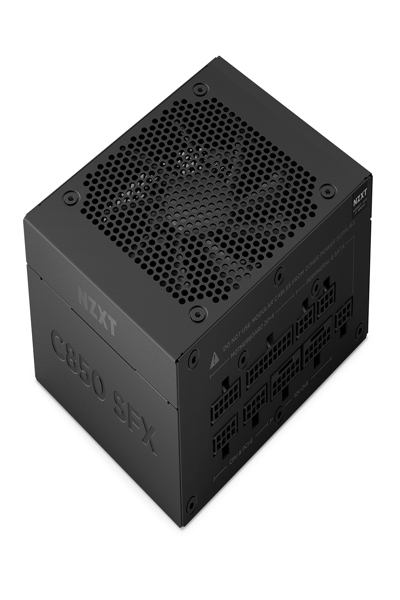 NZXT C850 SFX Black black 1x 12-Pin High Power GPU 3x PCIe Cable management 850 - Power Supply - SFX - PS-8G1BB-EU