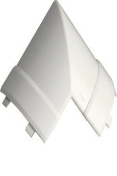 Hager EK4004039016 Concealing Outer Corner PVC White