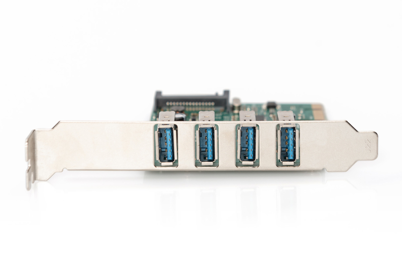 DIGITUS USB3.0 PCIe Card 4Port - DS-30221-1