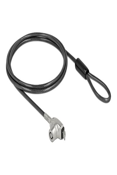 Delock 20691 - 1.5 m - Key - Steel - Black - Silver - 20691