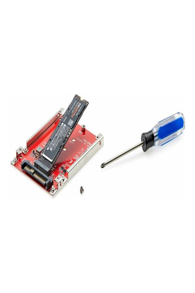 StarTech.com M.2 to U.3 Adapter, For M.2 NVMe SSDs, PCIe M.2 Drive to 2.5inch U.3 (SFF-TA-1001) Host Adapter/Converter, TAA Compliant - 1M25-U3-M2-ADAPTER