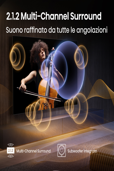 HISENSE 100U7Q PRO ULED MINI LED TV HDR 100 - 20016138