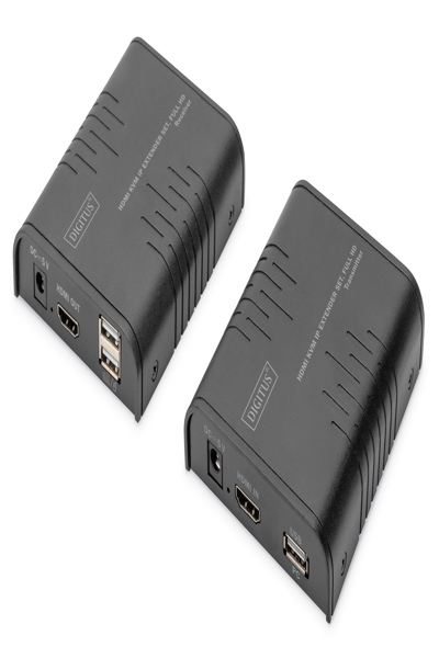 DIGITUS HDMI KVM IP Extender Set, Full HD - DS-55529
