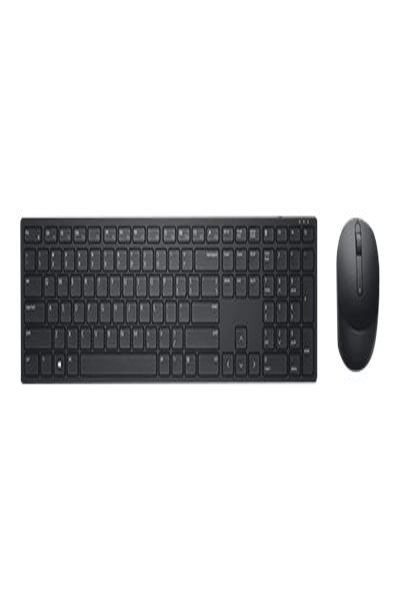 Dell KM5221W - Full-size (100%) - Wireless - RF Wireless - AZERTY - Black - Mouse included - KM5221WBKB-BEL