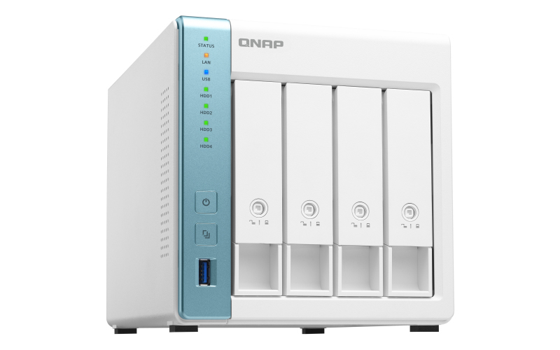 QNAP NAS TS-431K, 4 Bay, Annapurna Labs AL214 Quad-core 1.7 GHz - TS-431K