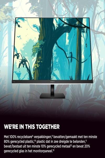 HP OMEN Transcend 32 UHD OLED Gaming Monitor: 32-inch 4K OLED gaming monitor. - 9R181AA#ABB