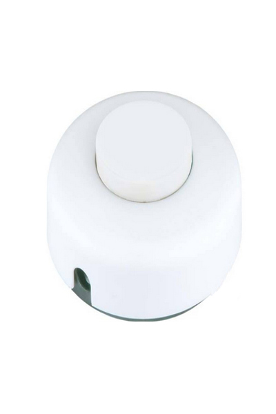 Bachmann 924.059, Foot switch, 1P, White, 250 V, 66 mm, 66 mm - 924059