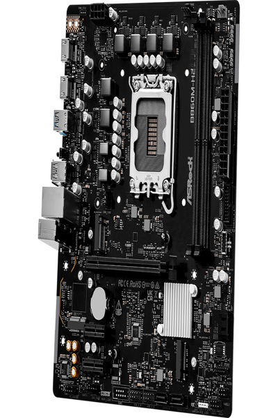 ASRock B860M-H2 - Moderkort - 90-MXBS0-A0UAYZ