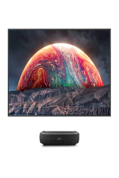 Hisense 100L9HD: 3000 ANSI Lumens DLP UHD 4K (3840x2160) Projector, 100" (inch) Screen - 100L9HD