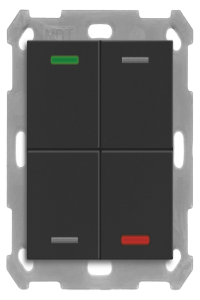 MDT BE-TAL550406.01 Bouton poussoir KNX 4 positions RGBW