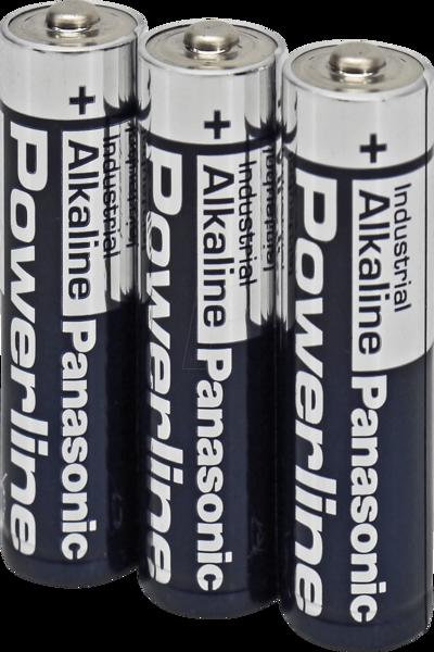 Panasonic AA 3 - Alkaline Mignon Battery, 3-pack - Battery - LR6AD/3P