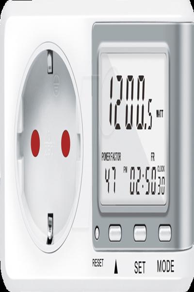 LogiLink energikostnadsmätare med CO2-utsläppskalkylator - EM0005