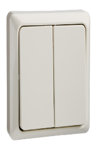 Schneider 506250 Boutons thermoplastique blanc
