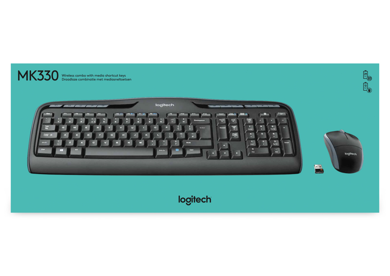 Logitech trådlös Combo MK330 - 920-003989
