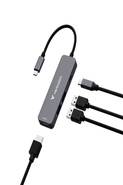 Verbatim USB-C Essentials Multi- Port Hub 32155 - 32155
