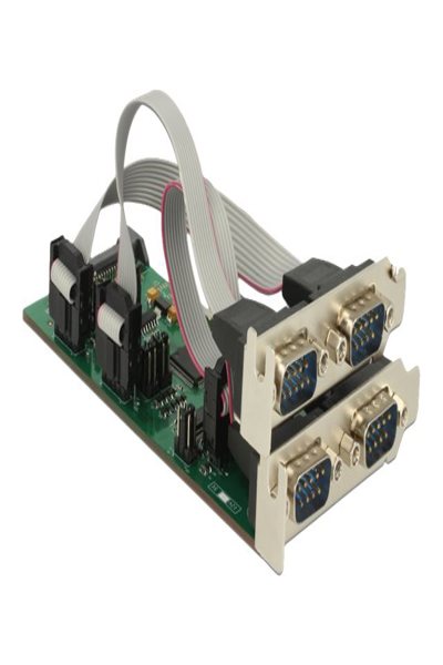 Delock PCI Express Card > 3 x Serial RS-232 + 1 x TTL 3.3 V / RS-232 with Voltage Supply - 62922