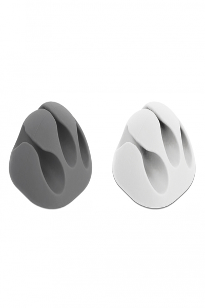 Delock med 3 genomföringar - Kabelhållarsats - 18297