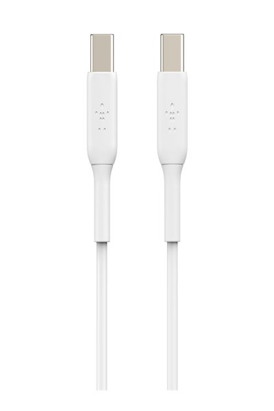 Belkin USB-C to PVC cable white 1m two-pack - Digital connection - CAB003BT1MWH2PK