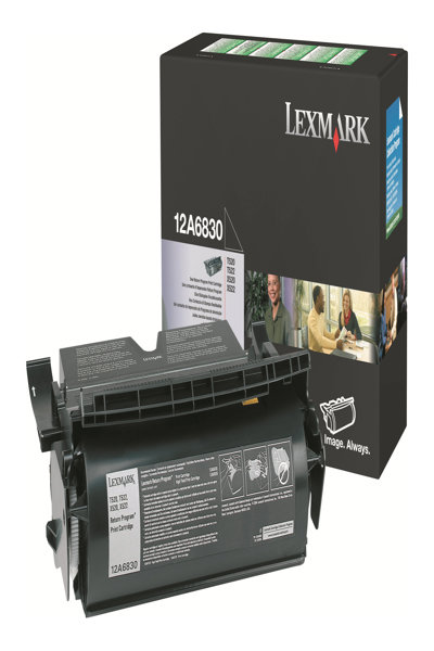 Lexmark 12A6830 - 7500 pages - Black - 1 pc(s) - 12A6830
