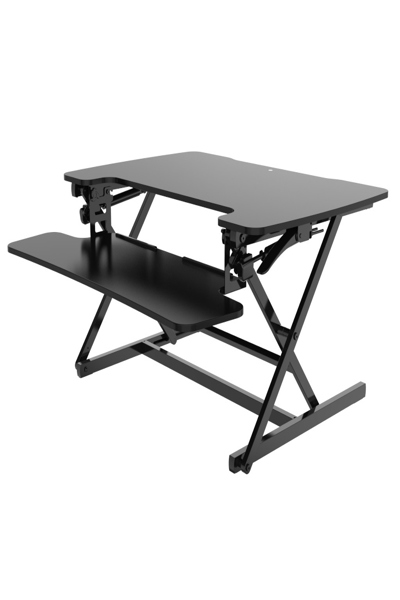 Hannspree Height Adjustable Desktop Workstation Black - 80-PR000002G000