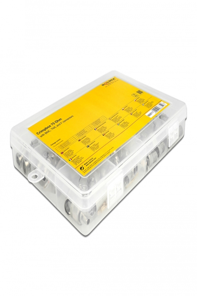 Delock RF-kontaktsats - koaxial - 66811