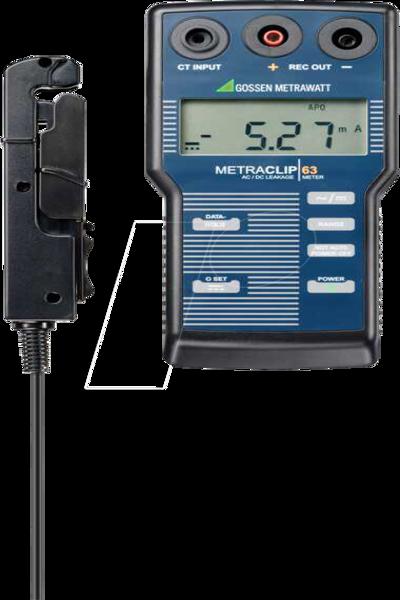 GMC Instruments METRACLIP 63 Clamp Milliammeter - M311G