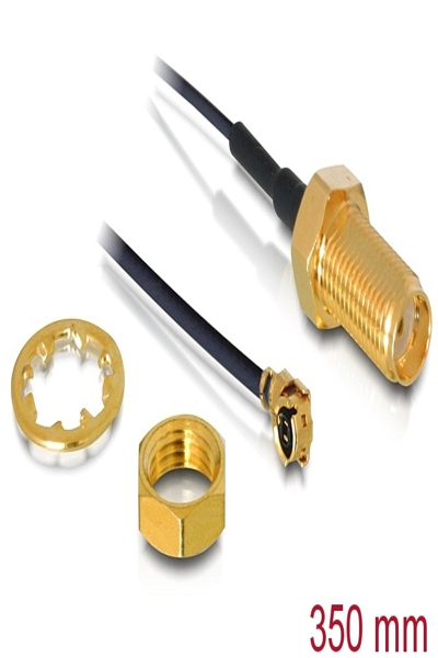 Delock HF-antennanslutning för installation - 88417