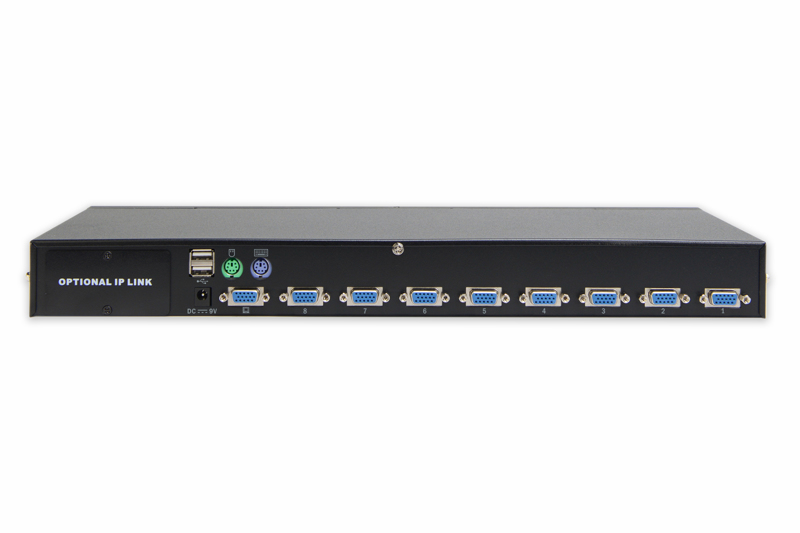 DIGITUS 8-portars Combo KVM IP - DS-23200-2