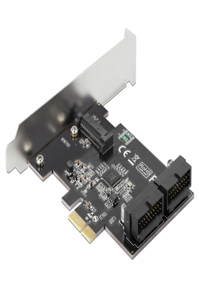 Delock PCI Express-kort till 2 x intern USB 3.0-stifthuvud - 90387