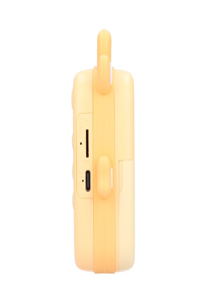 Mini-imprimante portable jaune Extralink EPP-006 avec 3 rouleaux de papier