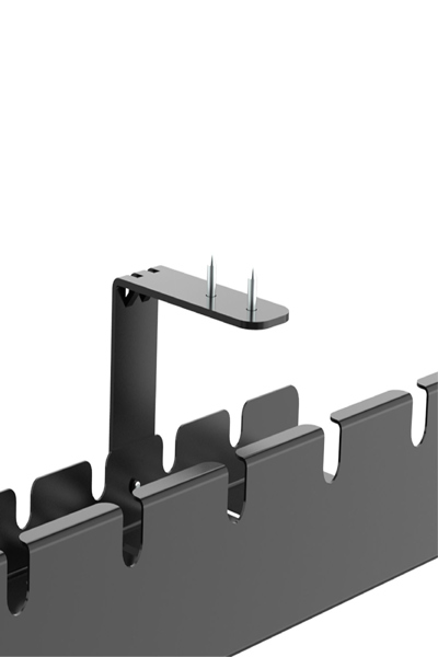 Organiseur de câbles de bureau noir Activejet CMP502