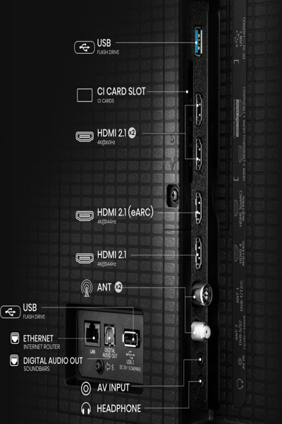 HISENSE 85U7Q 85" UHD MINI LED SMART TV - 85U7Q
